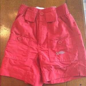 AFTCO Red Cargo Shorts